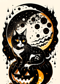 halloween cat C932C7