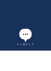 SIMPLE(white blue)V.1676b
