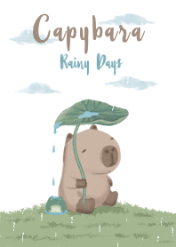 Capybara Rainy Days