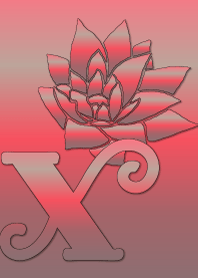 ~flower initial X~