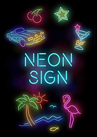 NEON SIGN colorful - LINE 着せかえ | LINE STORE
