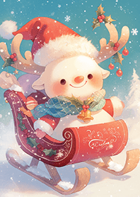 溫馨聖誕雪橇❤️