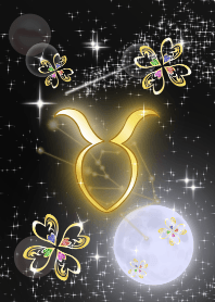 发财金牛座和四叶草