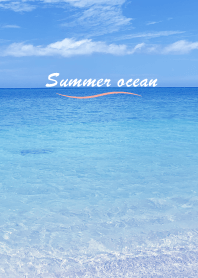 Summer ocean.