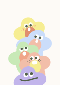 Yellow and her friends