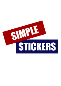SIMPLE STICKERS E