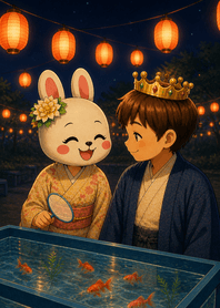 GochiUsagi & Kiran - Goldfish Game Date