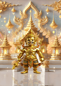 ท้าวเวสสุวรรณกายทอง บันดาลโชคดี