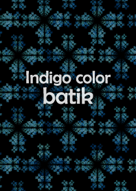 Indigo colorバティック