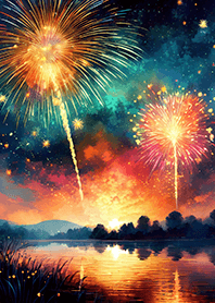 Beautiful Fireworks Theme#2350