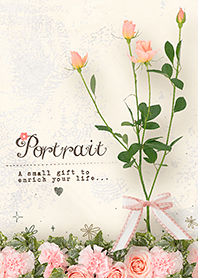 PORTRAIT / Soft Pink Flower