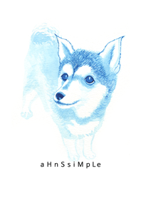 ahns simple_065_blue dog