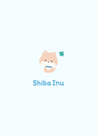 Shiba Inu3 Clover - Blue