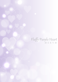Fluffy Purple Heart