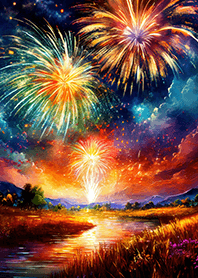 Beautiful Fireworks Theme#609