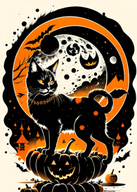 浮世絵万聖節猫 556Ea9