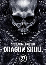 Dragon skull Speed metal bone fire 27
