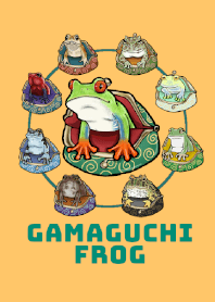 ENOGU GAMAGUCHI FROG Reptiles Theme