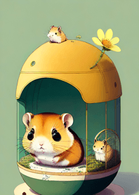 Banyak sekali hamster! 244