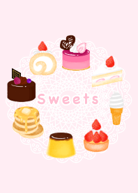 Many sweets themes pink