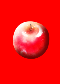 シンプルりんごレッド