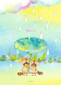 虹の雨
