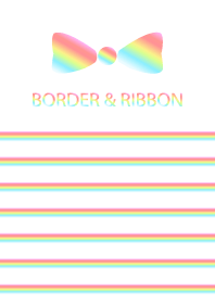 BORDER & RIBBON -Colorful-