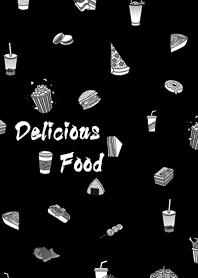 Delicious Food (Black#01)