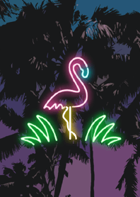 - flamingo lights -