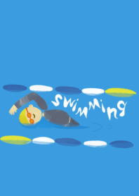 kurumi swimming