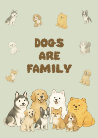 dogs are family/Brown3