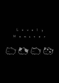 Kawaii Hamster/black gray.