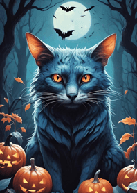 Halloween small animals 45BEAF