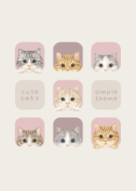 CATS - Munchkin - PINK GRAY