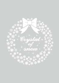Crystal of snow(Silver)