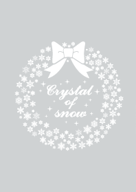 雪の結晶（シルバー）