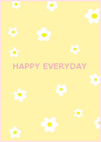HAPPY EVERYDAY_pinkyellow