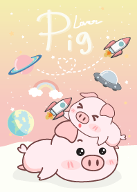 Pig lover.(galaxy pastel 2)