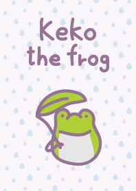 Keko the frog "rain"