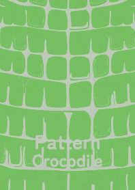 Pattern Crocodile Deep peep GRN