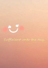 Sufficient unto the day. #pop