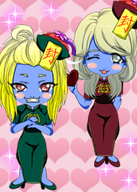 Jiang Shi Girl Sakura Festival English