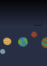 Planets sky