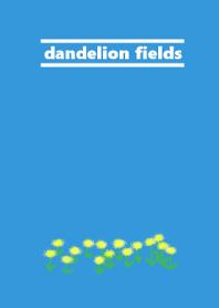 dandelion fields