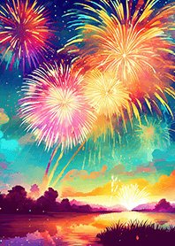 Beautiful Fireworks Theme#930