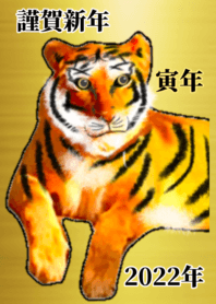 lucky gold Tiger 9
