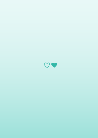 minimam heart (turquoise)