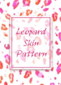 Leopard skin pattern / pink