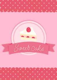 Sweet triangle cake