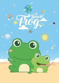 Frog The Beach Cutie